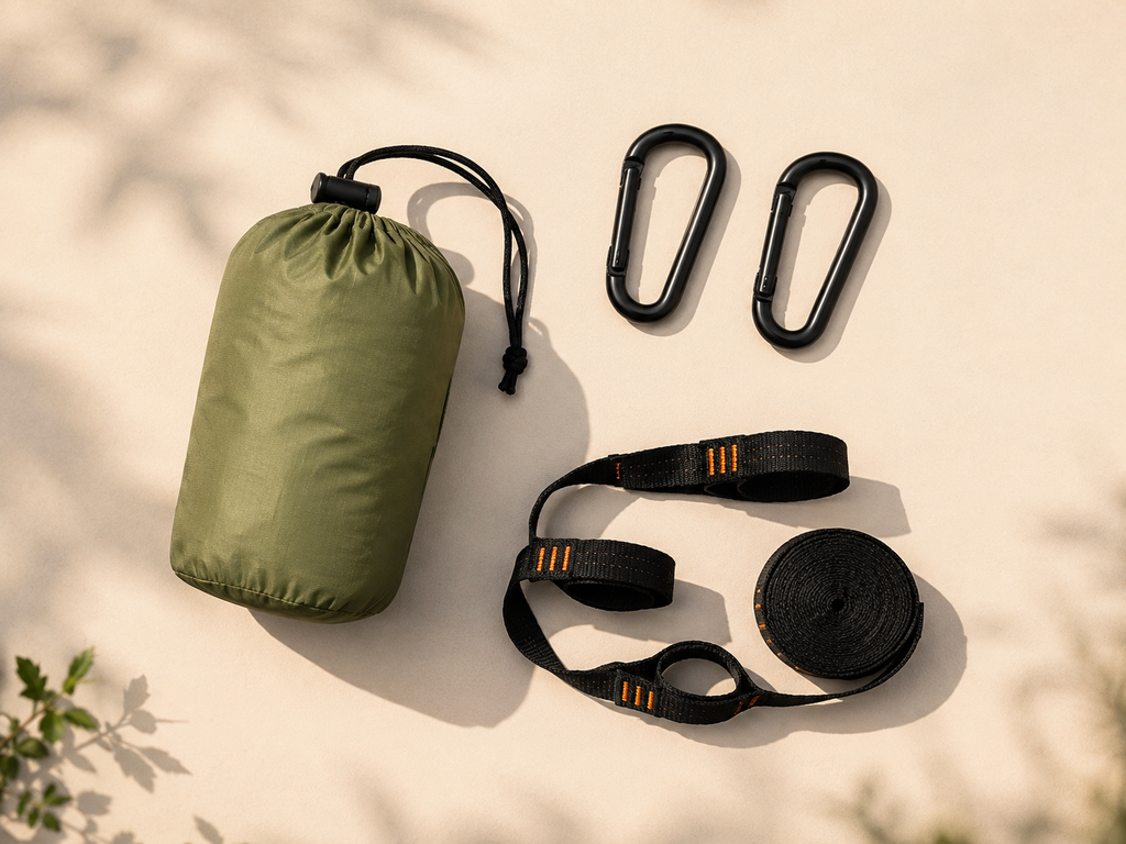 Hamac de Camping Ultra-Léger — 270×140 cm | Kit Complet