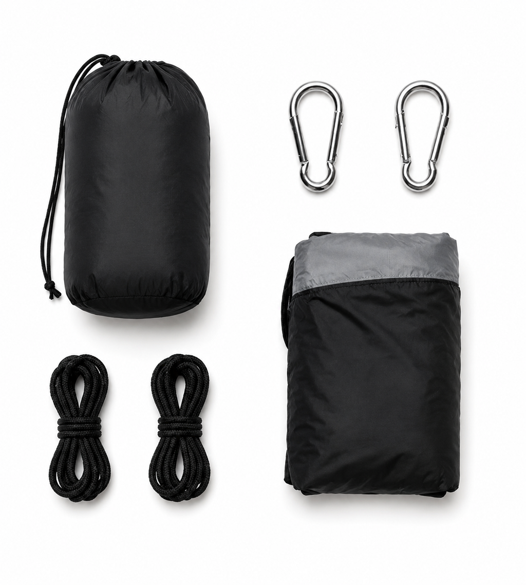 Hamac de Camping Double Anti-Renversement, Kit Complet